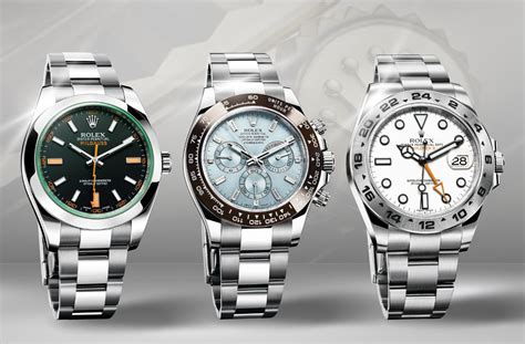 rolex anniversary watch models